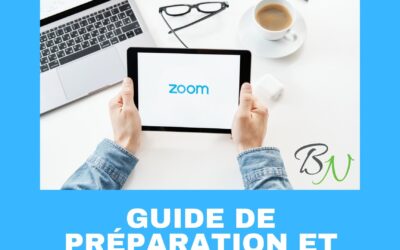 Guide de préparation d'une réunion Zoom